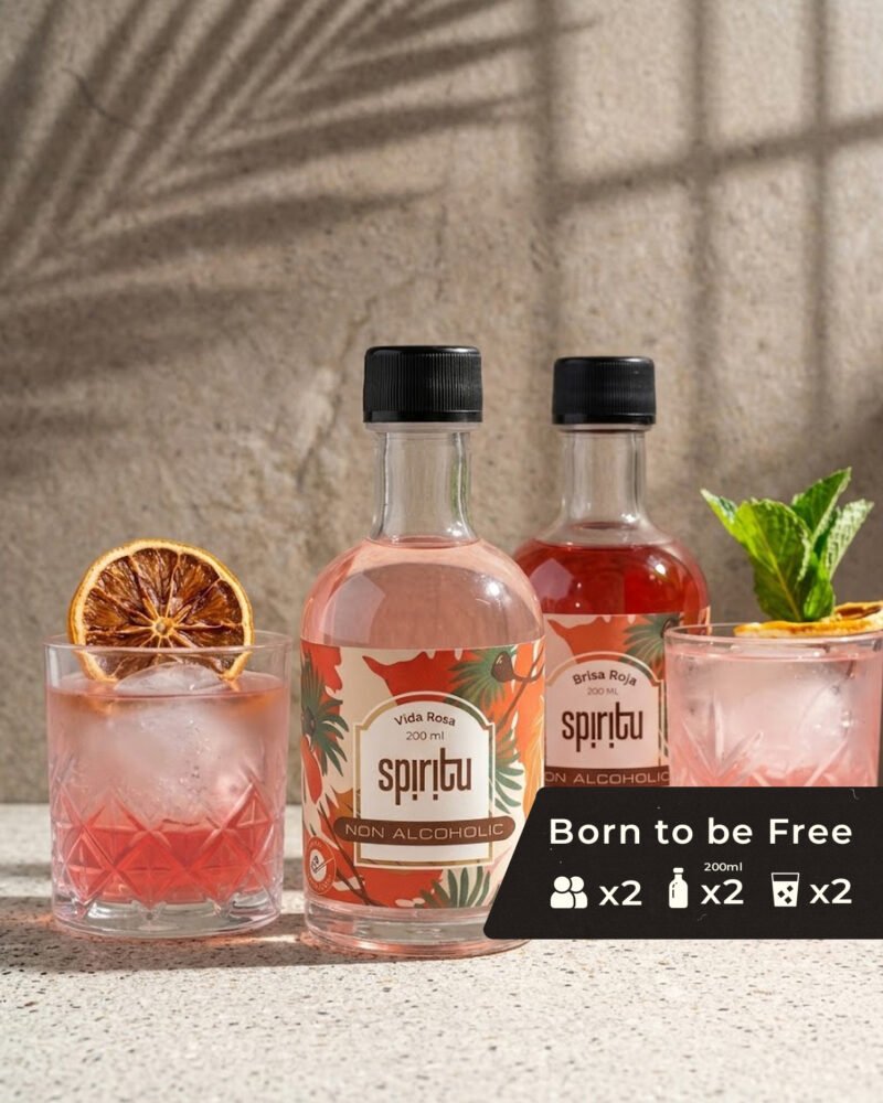 מארז מתנה ליולדת - קוקטיילים ללא אלכוהול - Born to be Free