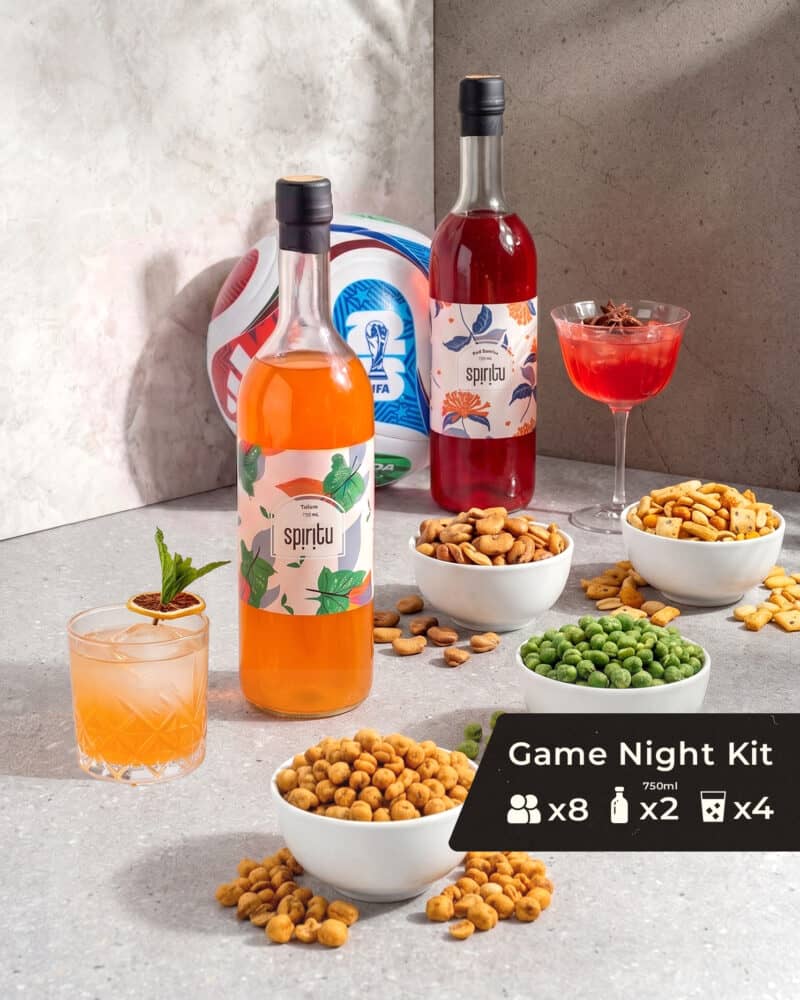 מארז קוקטיילים למונדיאל עם החבר'ה - Game Night Kit