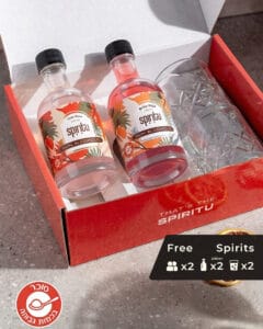 מארז קוקטיילים ללא אלכוהול - Free Spirits